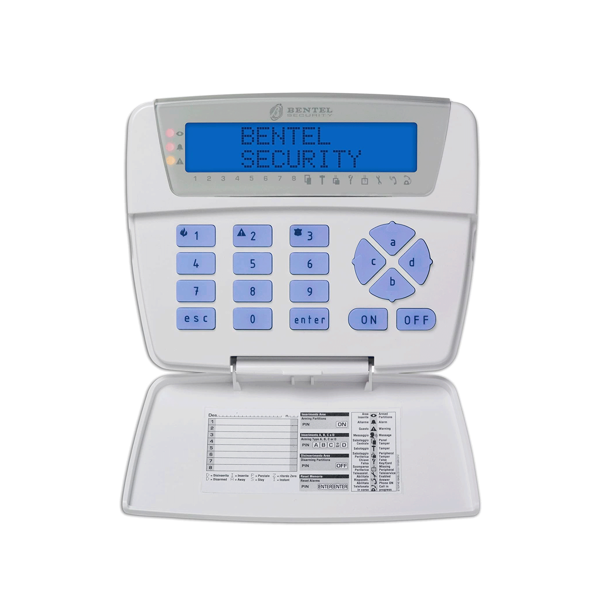 TECLADO BENTEL BKB-LCD CLASSIKA