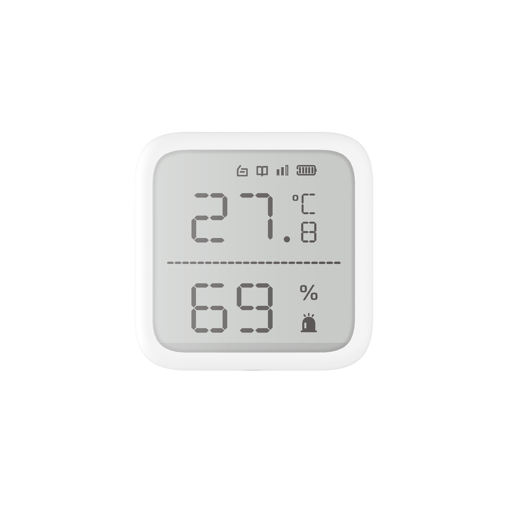 Sensor LED de temperatura e umidade Hikvision DS-PDTPH-E-WE