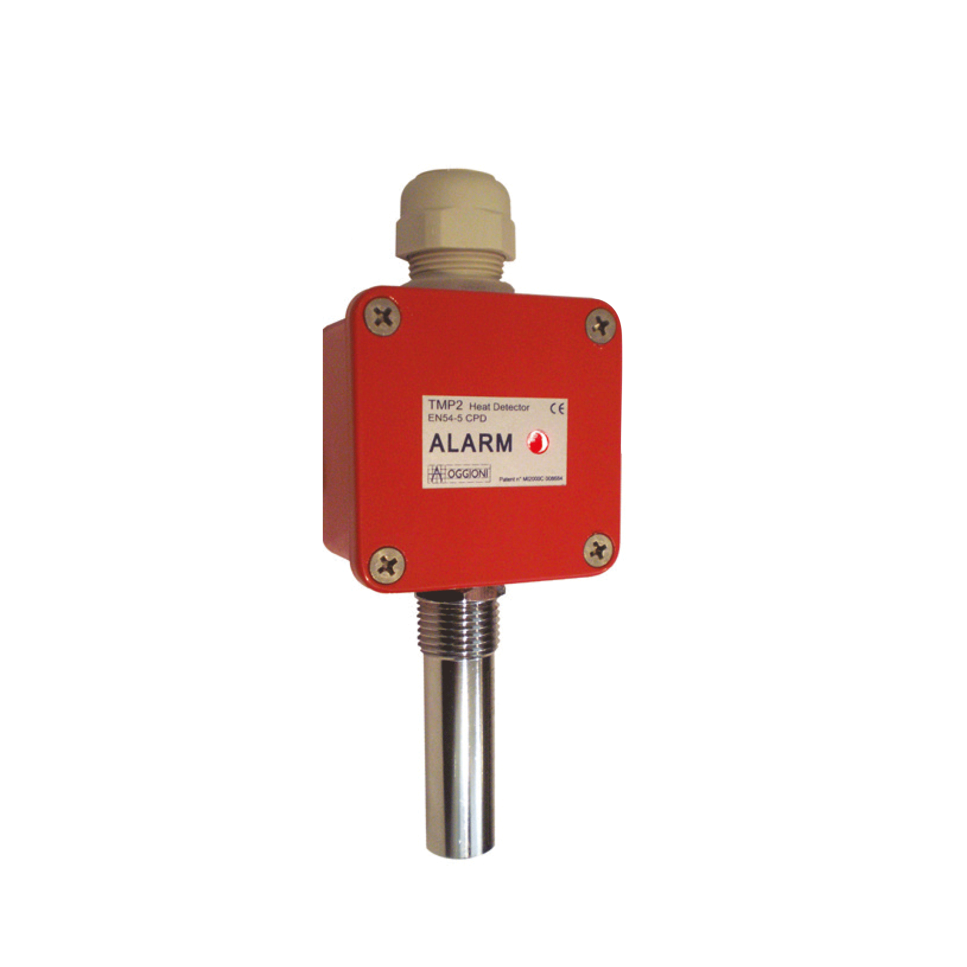 Notificador de Detetor térmico TMP2-D-C-S-1-A