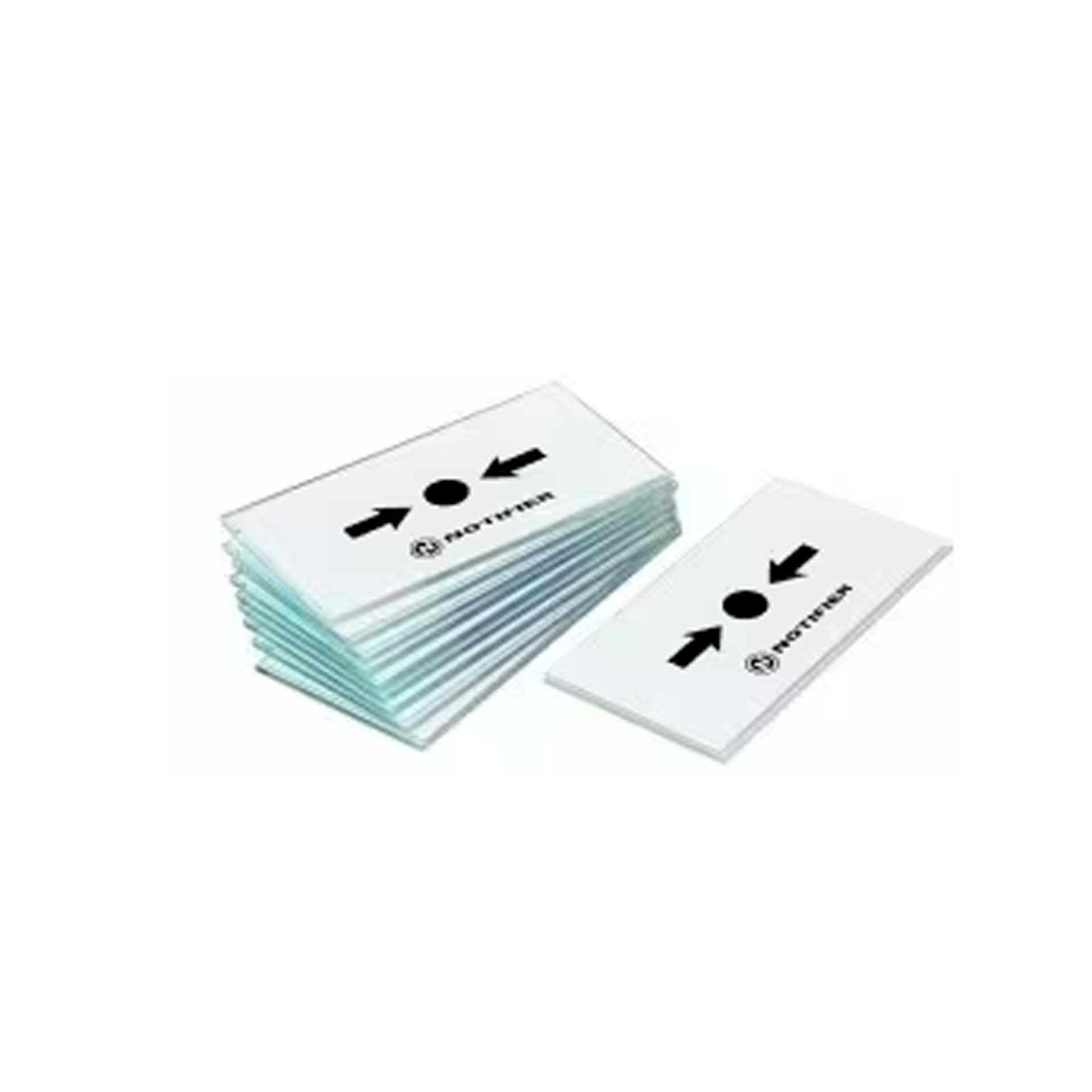 PACK 10 VIDRIOS NOTIFIER SUS758