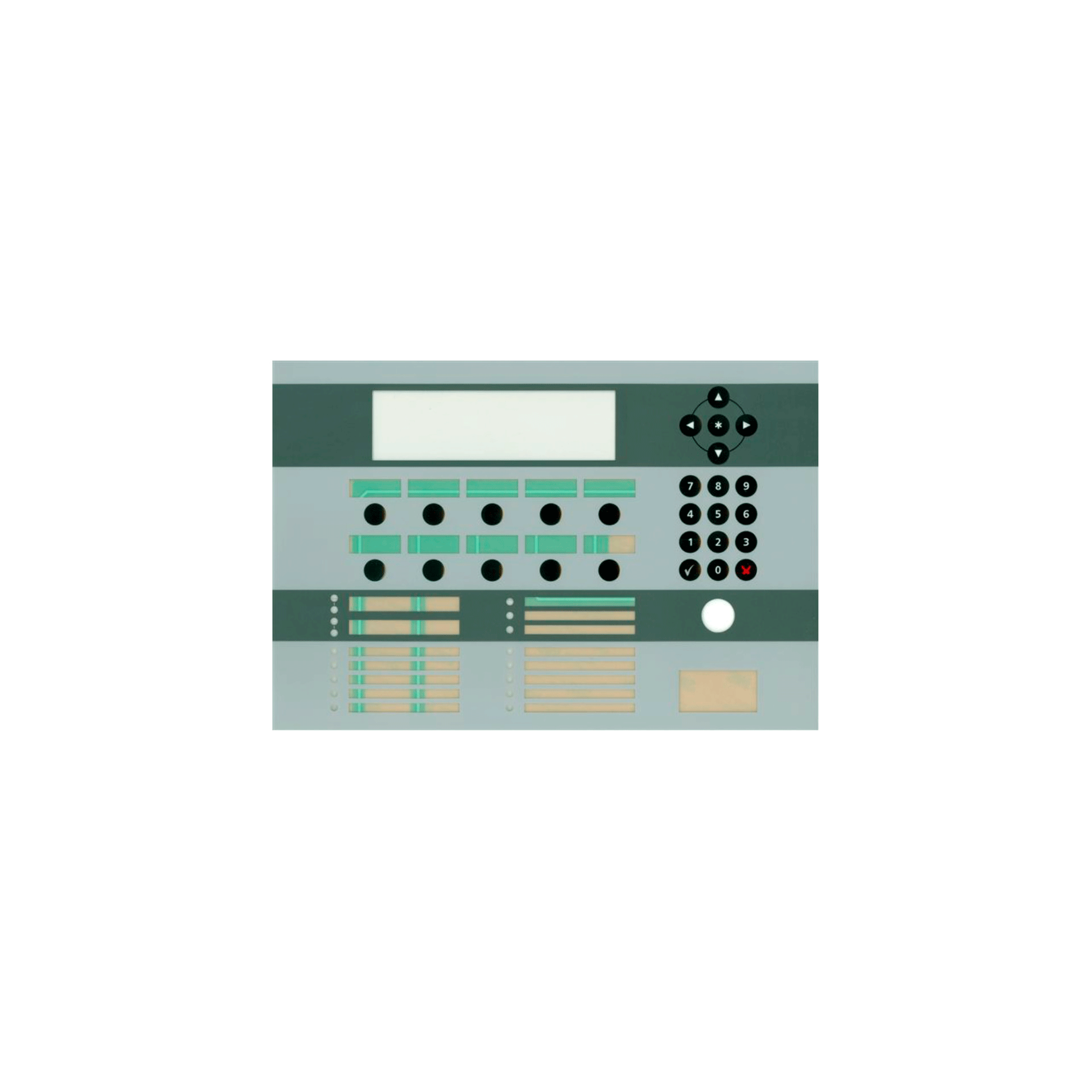 Membrana de teclado Notifier ID3000 (020-868)