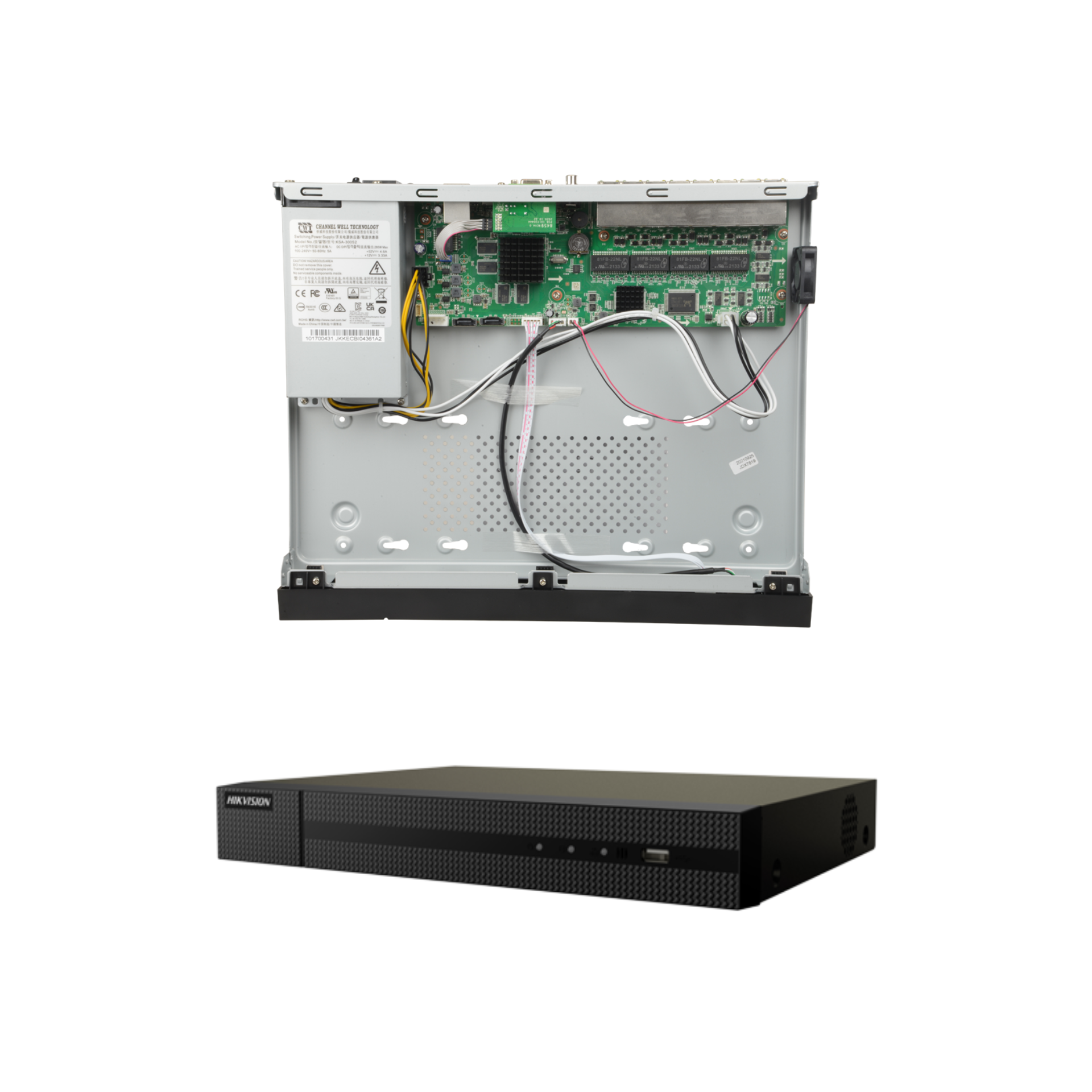 GRABADOR IP HIKVISION HWN-5232MH-16P