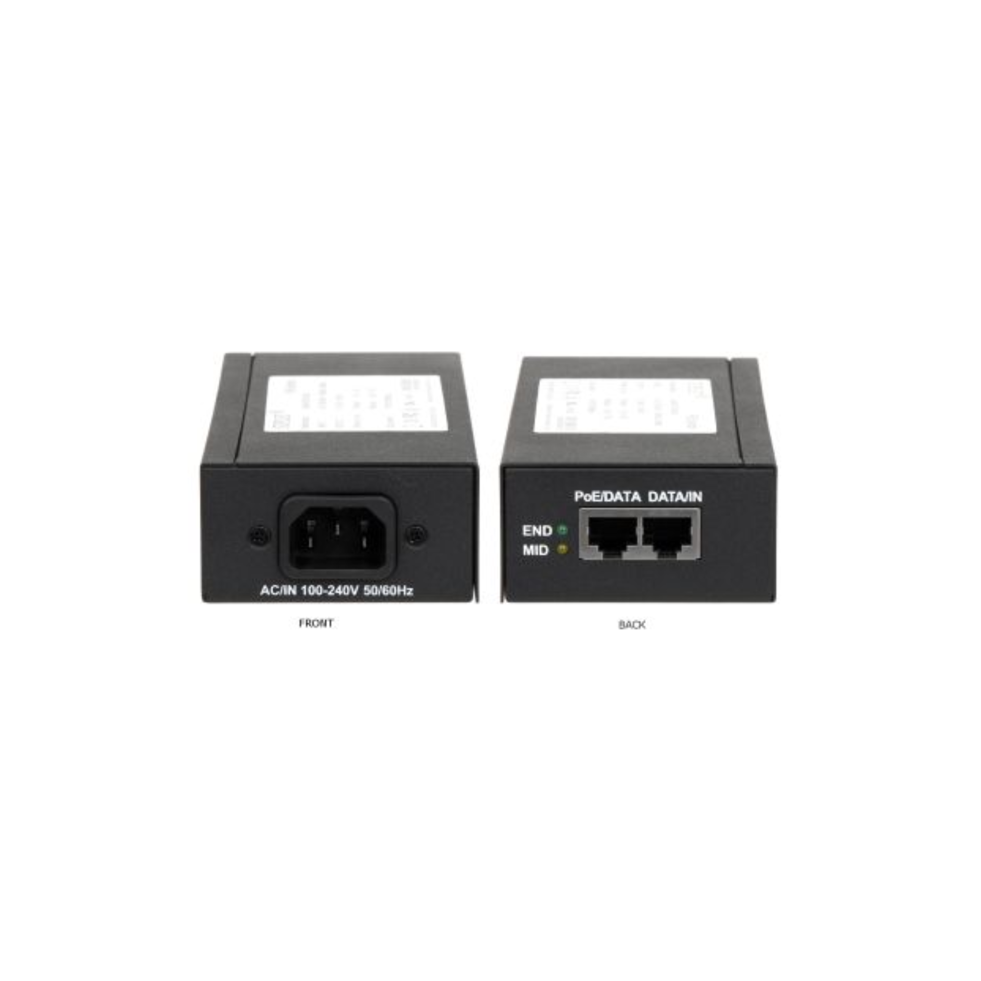 INYECTOR POE HIKVISION 30W(POE,LAS30-57CN-RJ45,30W)
