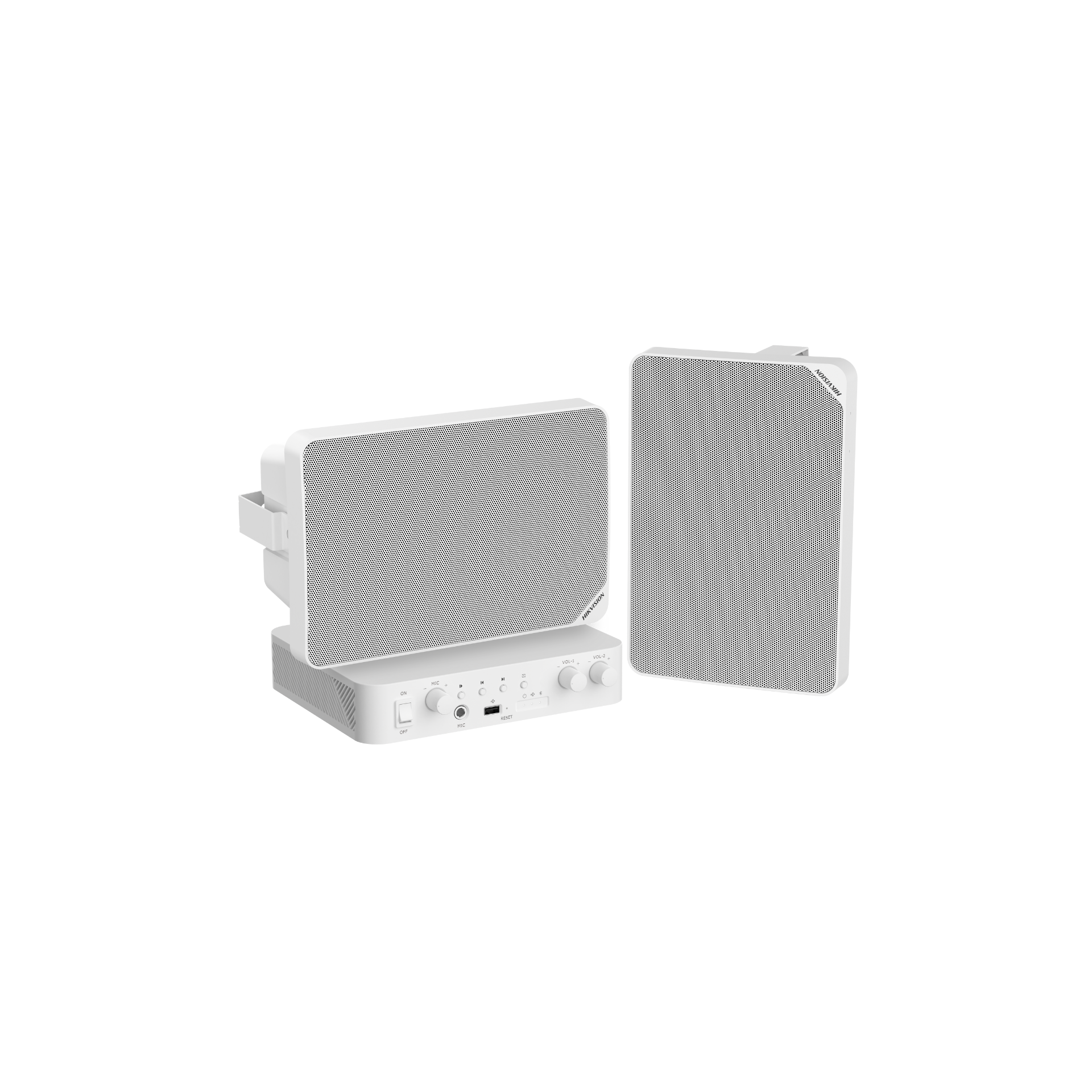 KIT DE AUDIO HIKVISION DS-QAE1KA80120-2