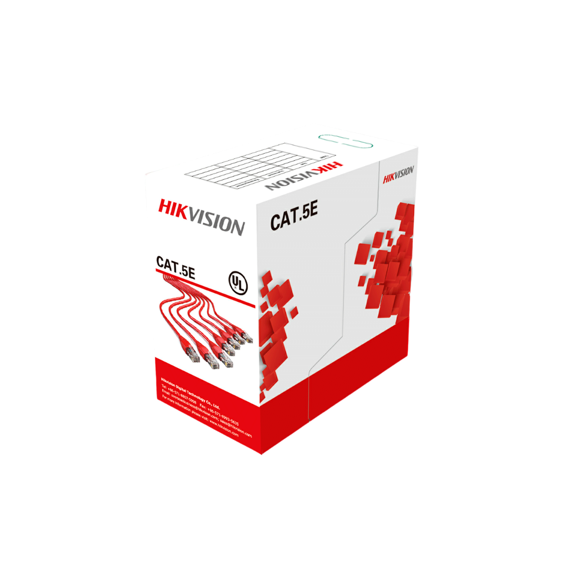 CABLE HIKVISION DS-1LN5E-S(CAT5)