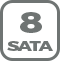 8 SATA 8 SATA