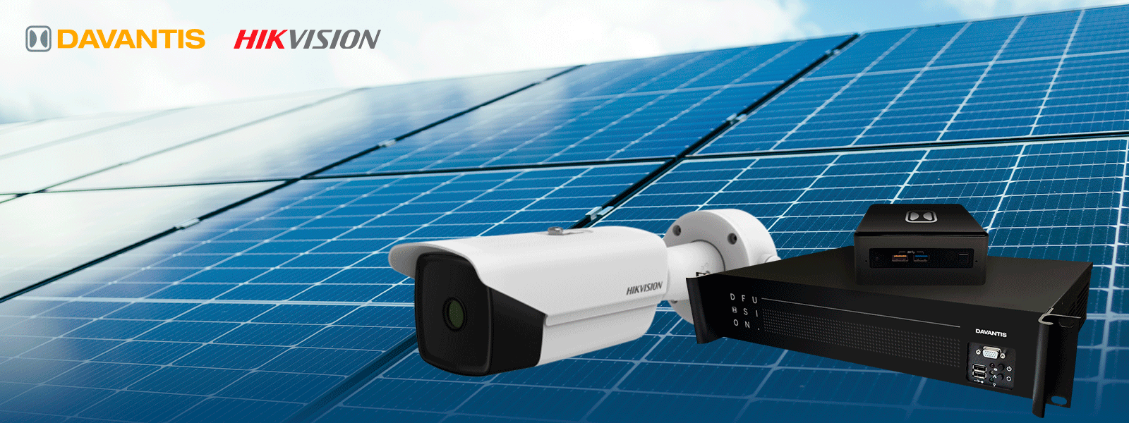 Tecnología térmica combinada con analítica de vídeo, la solución más eficaz para proteger plantas fotovoltaicas 