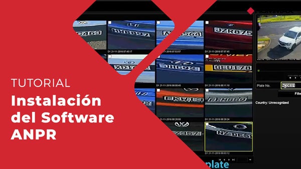 Tutorial Instalacion del Software ANPR- Hommax