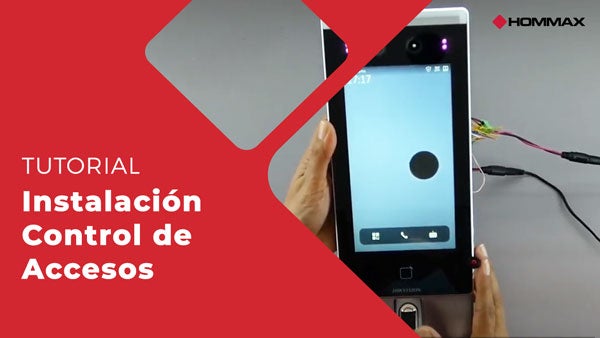 Tutorial Instalacion Control de Accesos Hommax