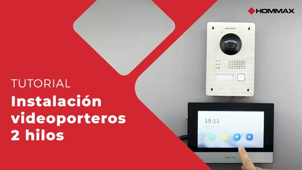 Tutorial Instalacion videoporteros-2-hilos_Hommax