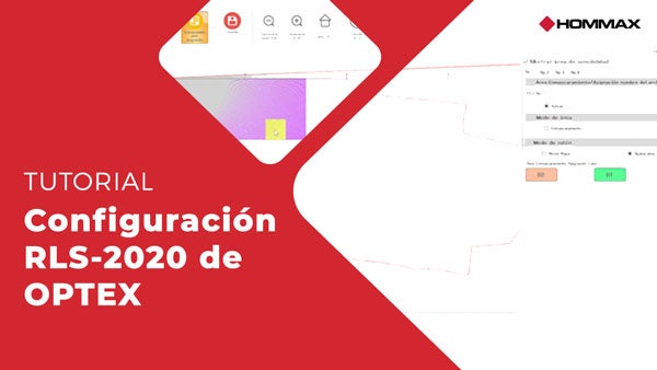 Tutorial Configuracion RLS-2020 de OPTEX Hommax